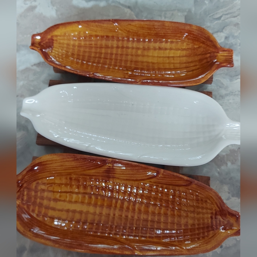 Ceramic corn holders - Picture 2 of 11